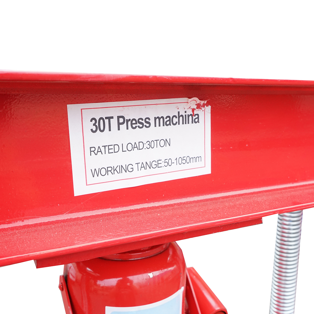 Presa hidraulica 30T, deschidere reglabila 50-1050mm, cursa piston 0-154mm - imagine 8