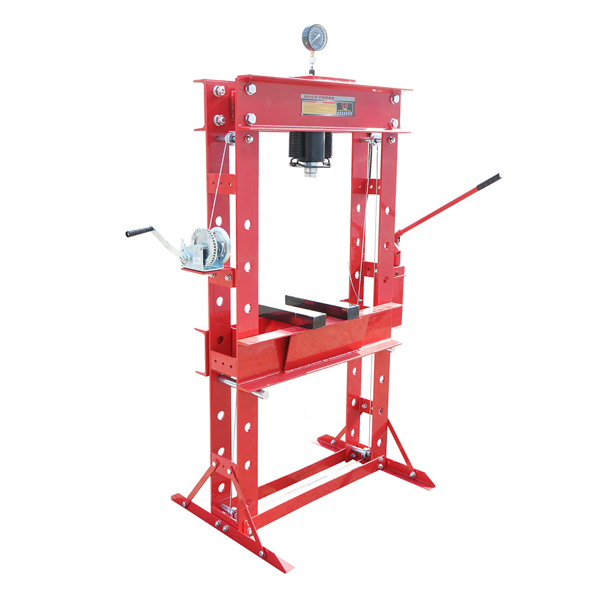 Presa hidraulica pentru rulmenti 50T Breckner Germany - imagine 2