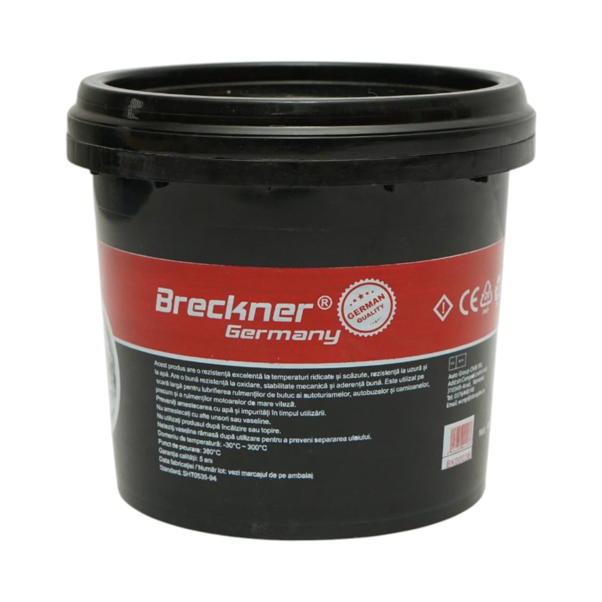 Vaselina albastra rezistenta la temperaturi inalte 300°C Heavy Duty 800g Breckner Germany - imagine 2