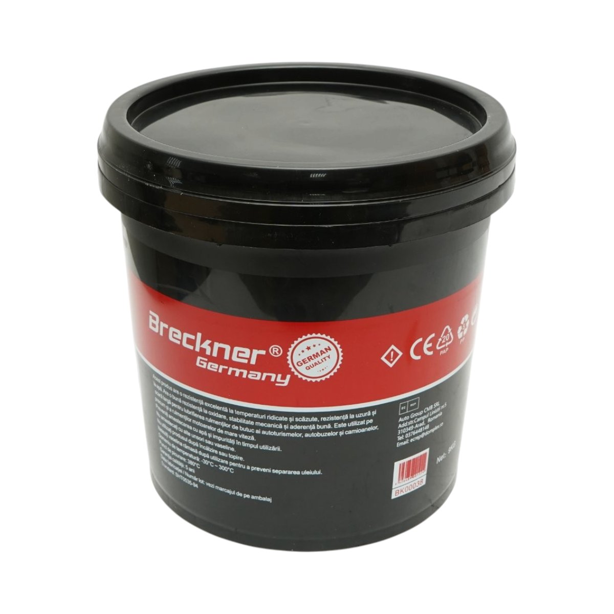 Vaselina albastra rezistenta la temperaturi inalte 300°C Heavy Duty 9kg Breckner Germany - imagine 3