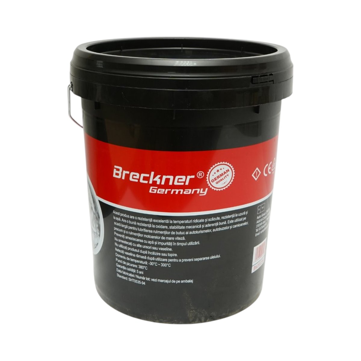 Vaselina albastra rezistenta la temperaturi inalte 300°C Heavy Duty 18kg Breckner Germany - imagine 2