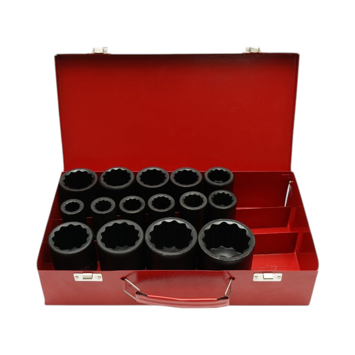 Trusa chei tubulare de impact lungi bihexagonale 17-50mm, patrat 3/4 inch Cr-Mo 15 piese Breckner Germany