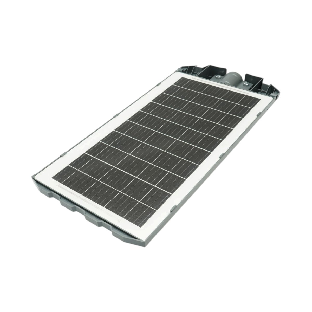 Lampa solara LED iluminat stradal 300W cu panou solar 20W, baterie LiFePO4 15000mAh, senzor miscare, telecomanda, prindere stalp IP65 Breckner Germany - imagine 8