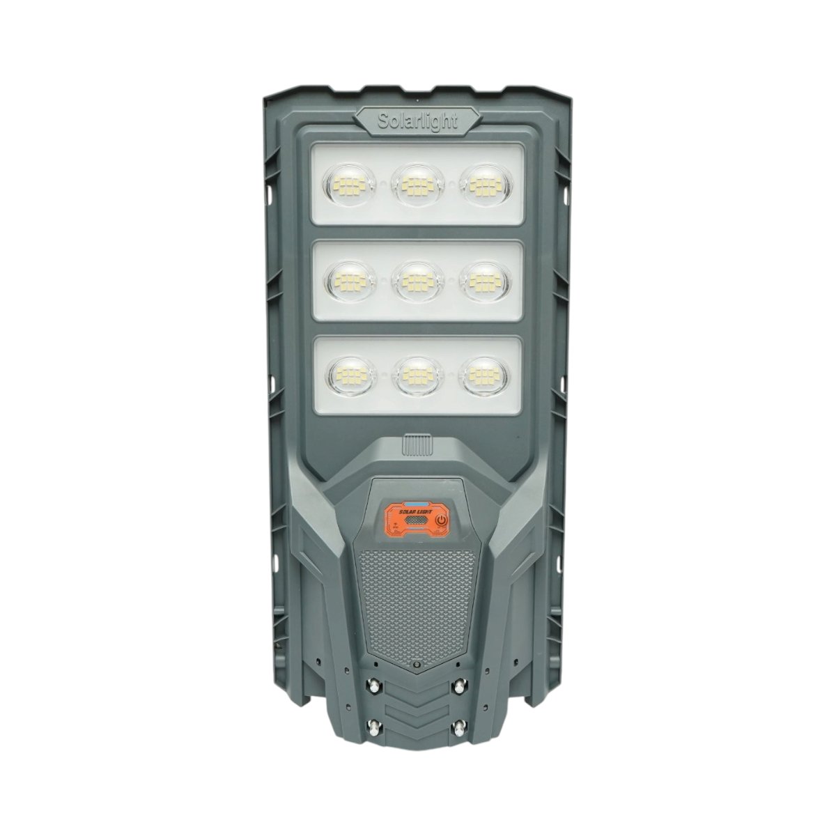 Lampa solara LED iluminat stradal 300W cu panou solar 20W, baterie LiFePO4 15000mAh, senzor miscare, telecomanda, prindere stalp IP65 Breckner Germany - imagine 2