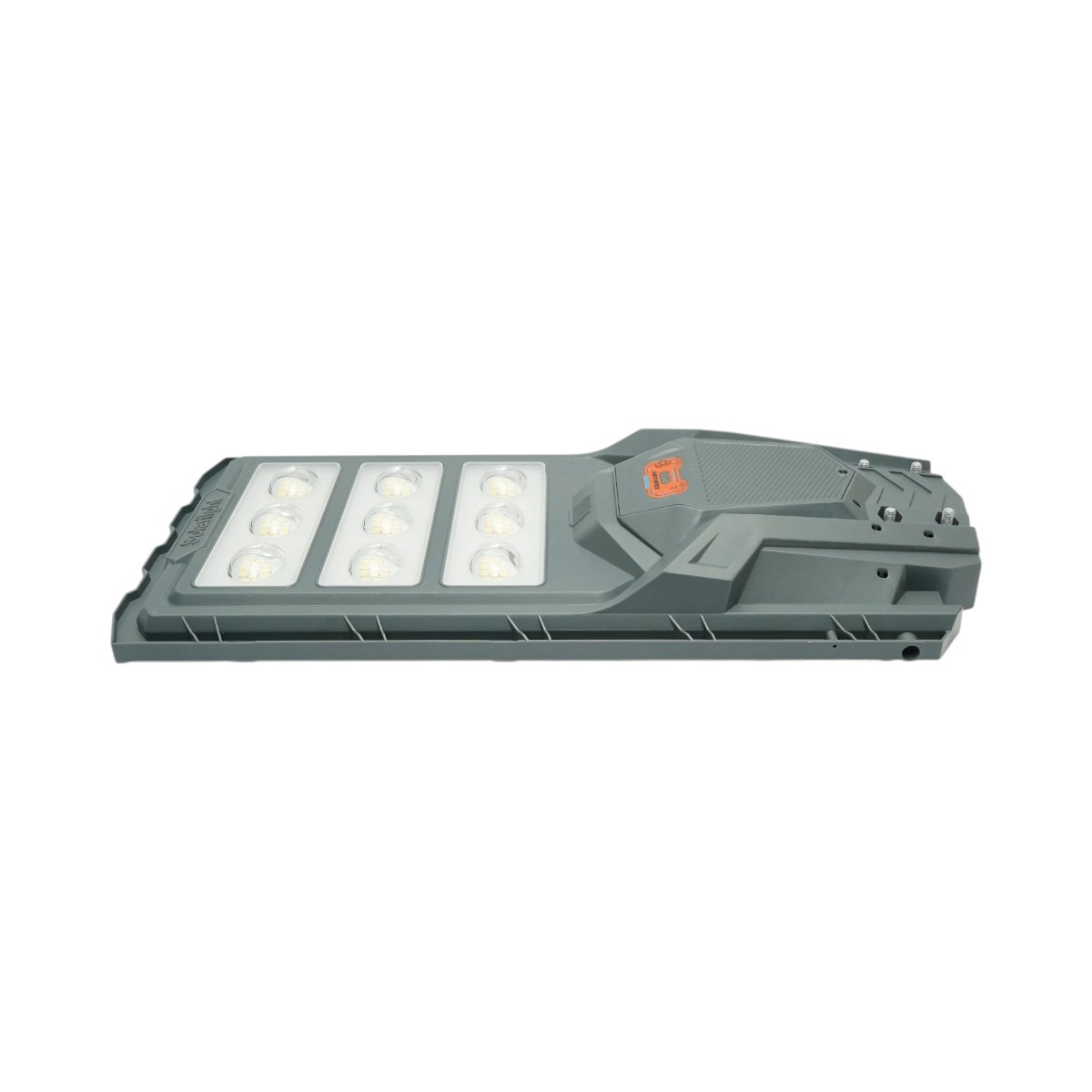Lampa solara LED iluminat stradal 300W cu panou solar 20W, baterie LiFePO4 15000mAh, senzor miscare, telecomanda, prindere stalp IP65 Breckner Germany - imagine 7
