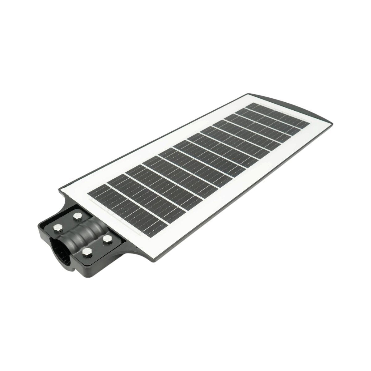 Lampa solara LED iluminat stradal 300W cu panou solar 18W, baterie LiFePO4 16000mAh, senzor miscare, telecomanda, prindere stalp IP65 Breckner Germany - imagine 6