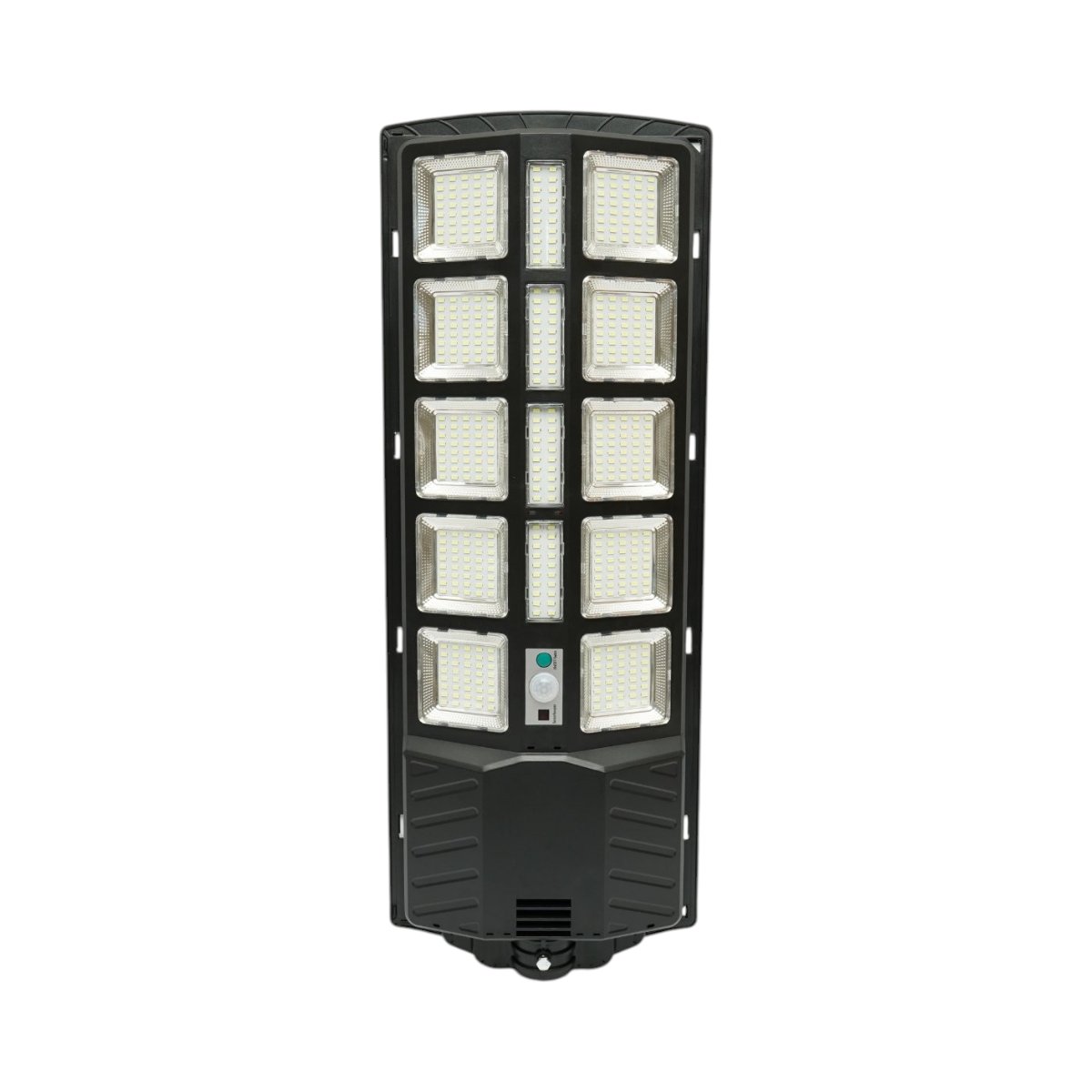 Lampa solara LED iluminat stradal 300W cu panou solar 15W, baterie LiFePO4 12000mAh, senzor miscare, telecomanda, prindere stalp IP67 Breckner Germany - imagine 2