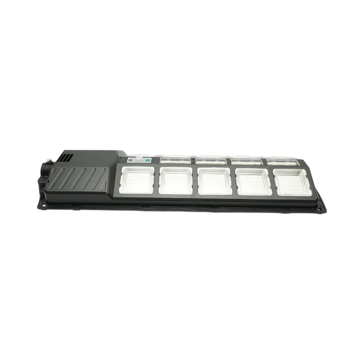 Lampa solara LED iluminat stradal 300W cu panou solar 15W, baterie LiFePO4 12000mAh, senzor miscare, telecomanda, prindere stalp IP67 Breckner Germany - imagine 9