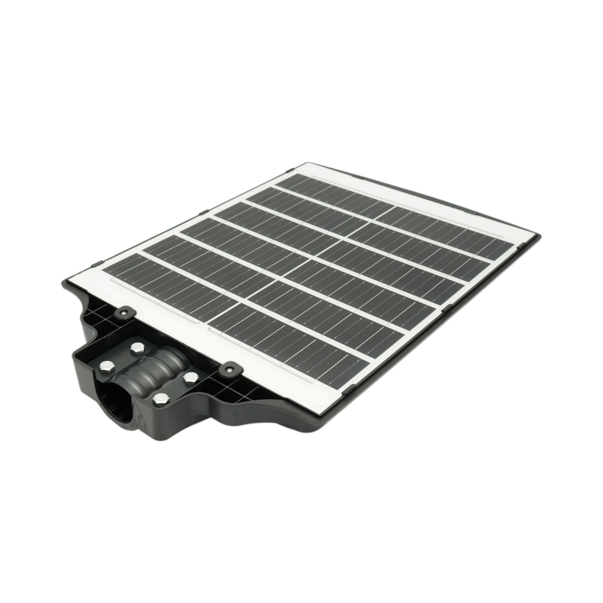 Lampa solara LED iluminat stradal 500W cu panou solar 15W, baterie LiFePO4 15000mAh, senzor miscare, telecomanda, prindere stalp IP66 Breckner Germany - imagine 6