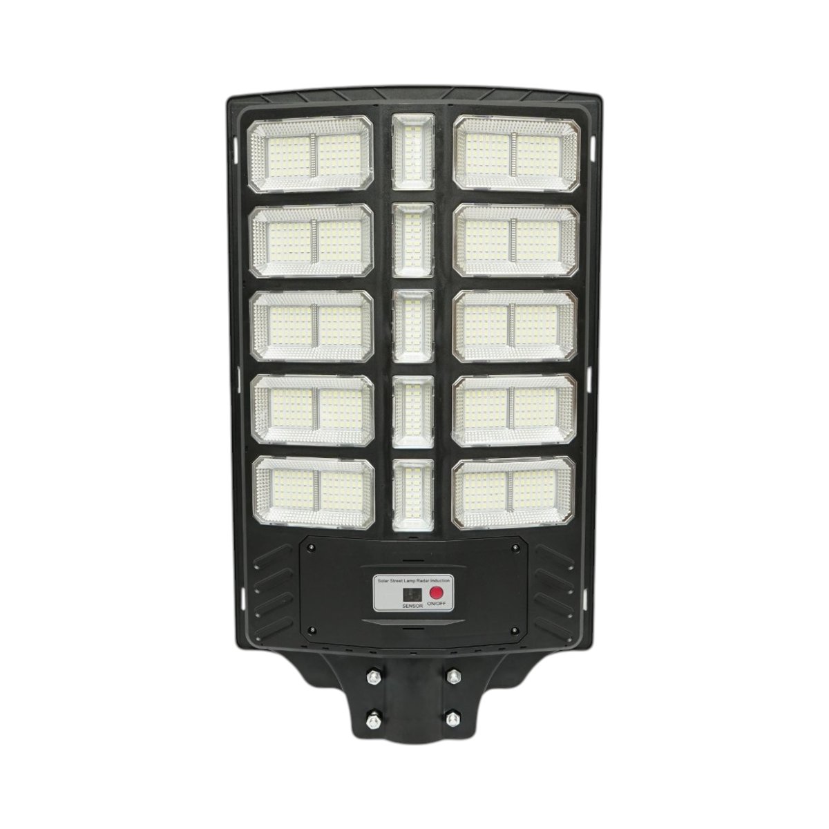 Lampa solara LED iluminat stradal 800W cu panou solar 25W, baterie LiFePO4 20000mAh, senzor miscare, telecomanda, prindere stalp IP66 Breckner Germany - imagine 2