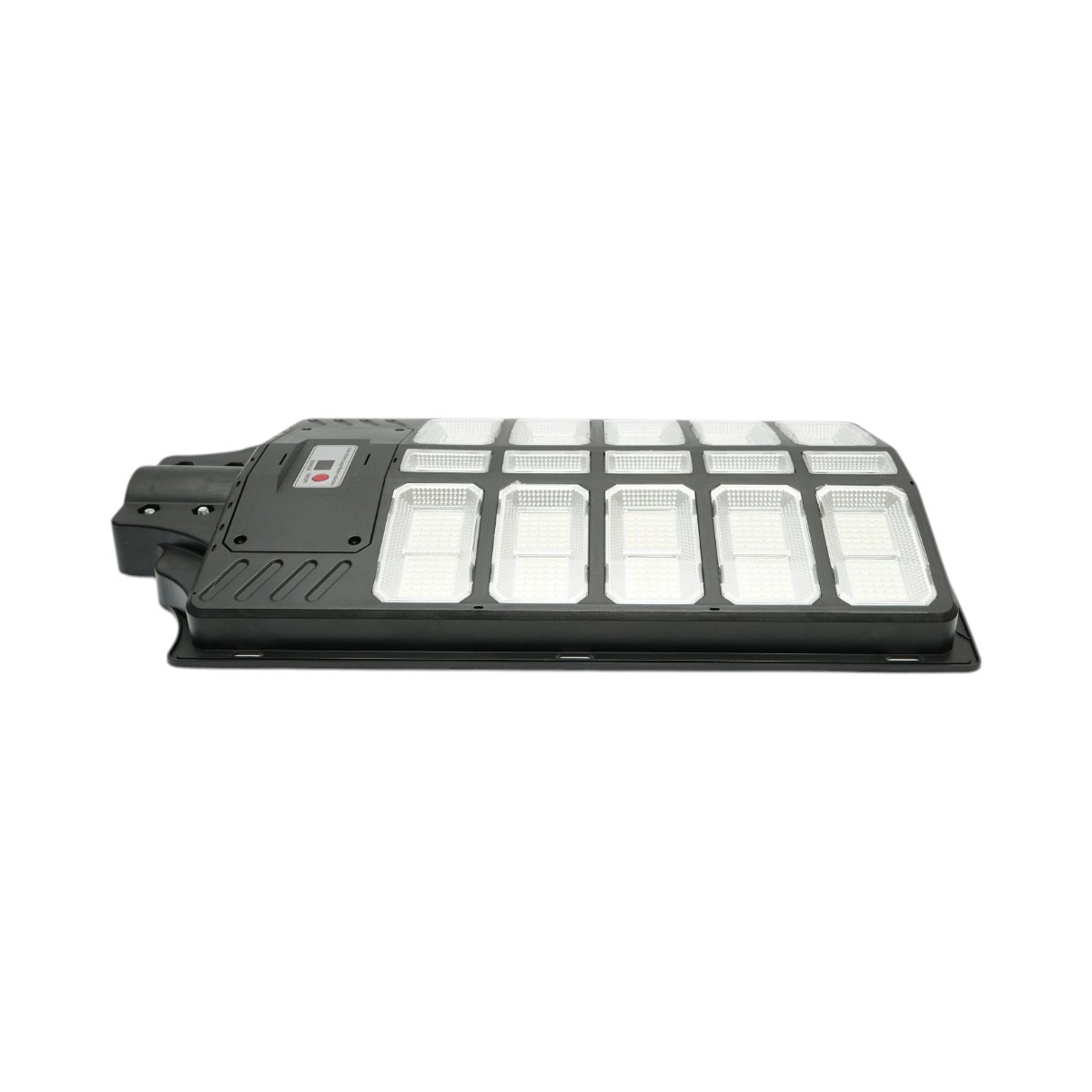 Lampa solara LED iluminat stradal 800W cu panou solar 25W, baterie LiFePO4 20000mAh, senzor miscare, telecomanda, prindere stalp IP66 Breckner Germany - imagine 9