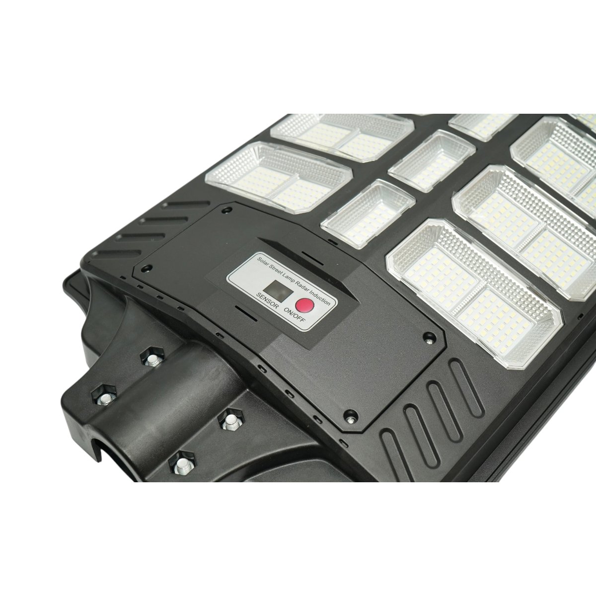 Lampa solara LED iluminat stradal 800W cu panou solar 25W, baterie LiFePO4 20000mAh, senzor miscare, telecomanda, prindere stalp IP66 Breckner Germany - imagine 10