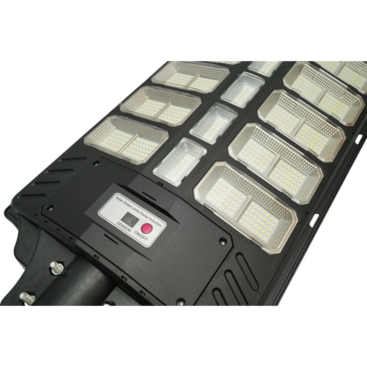 Lampa solara LED iluminat stradal 1000W cu panou solar 30W, baterie LiFePO4 25000mAh, senzor miscare, telecomanda, prindere stalp IP66 Breckner Germany - imagine 10