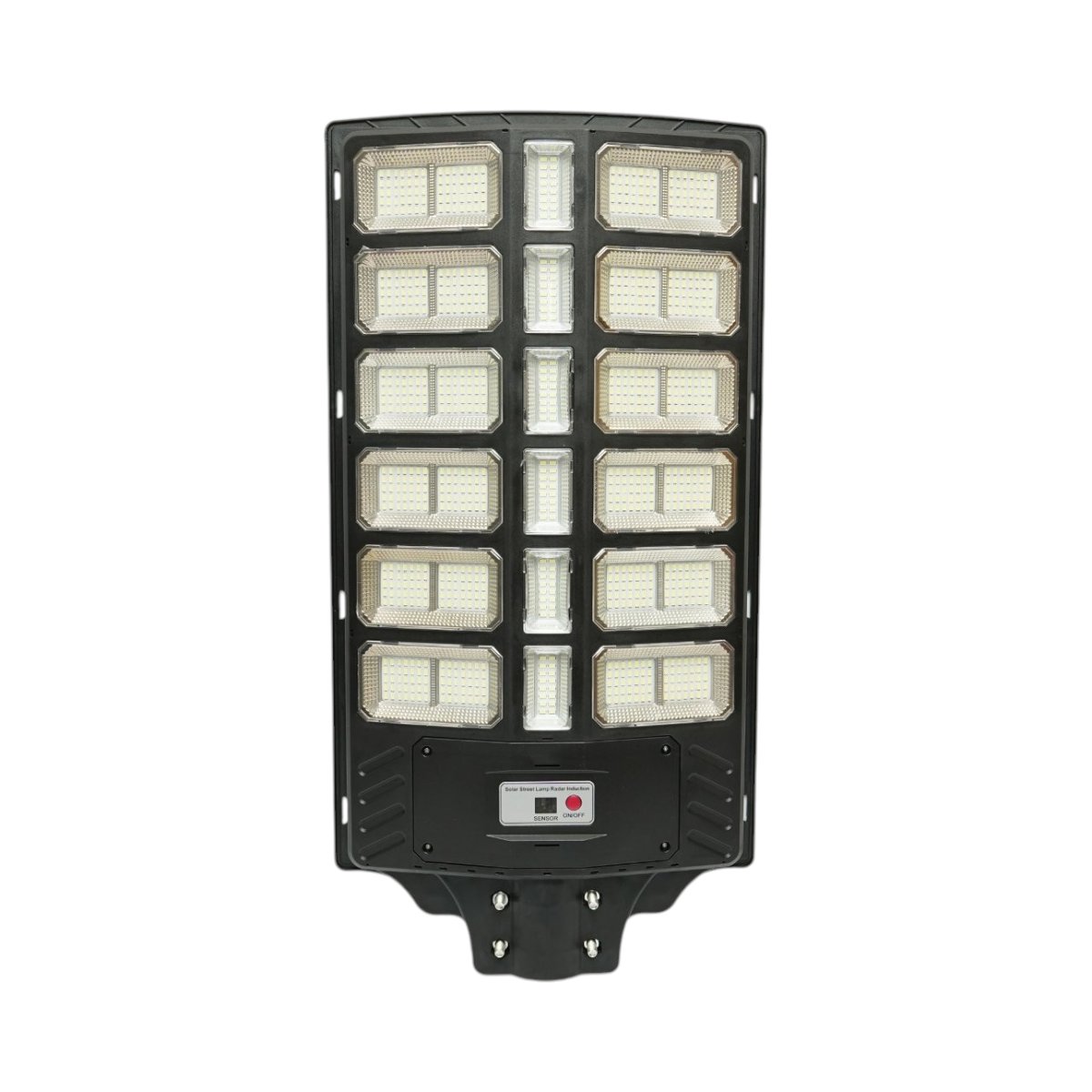 Lampa solara LED iluminat stradal 1000W cu panou solar 30W, baterie LiFePO4 25000mAh, senzor miscare, telecomanda, prindere stalp IP66 Breckner Germany - imagine 2