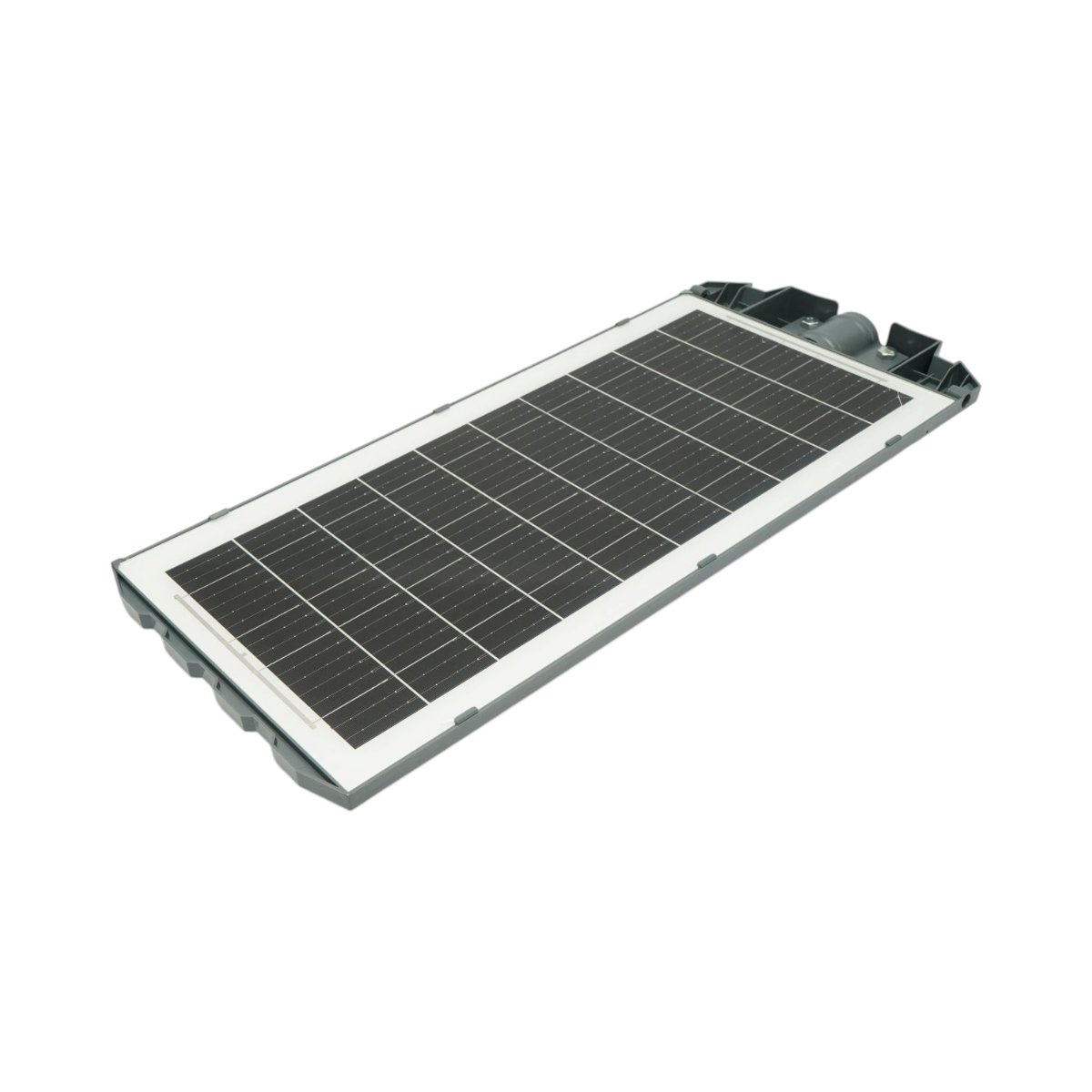 Lampa solara LED iluminat stradal 500W cu panou solar 25W, baterie LiFePO4 20000mAh, senzor miscare, telecomanda, prindere stalp IP65 Breckner Germany - imagine 6
