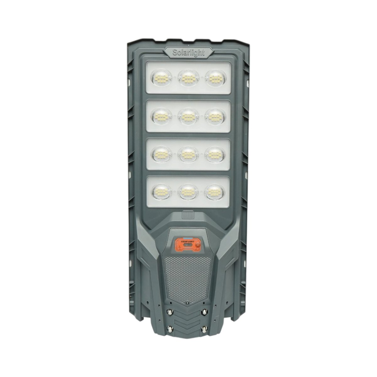 Lampa solara LED iluminat stradal 500W cu panou solar 25W, baterie LiFePO4 20000mAh, senzor miscare, telecomanda, prindere stalp IP65 Breckner Germany - imagine 2
