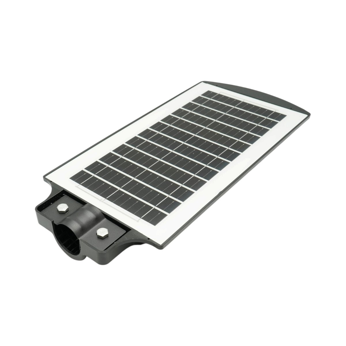Lampa solara LED iluminat stradal 100W cu panou solar 12W, baterie LiFePO4 8000mAh, senzor miscare, telecomanda, prindere stalp IP65 Breckner Germany - imagine 6