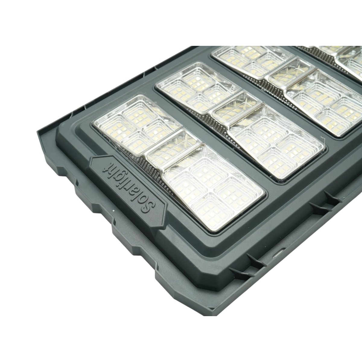 Lampa solara LED iluminat stradal 800W cu panou solar 40W, baterie LiFePO4 30000mAh, senzor miscare, telecomanda, prindere stalp IP65 Breckner Germany - imagine 12