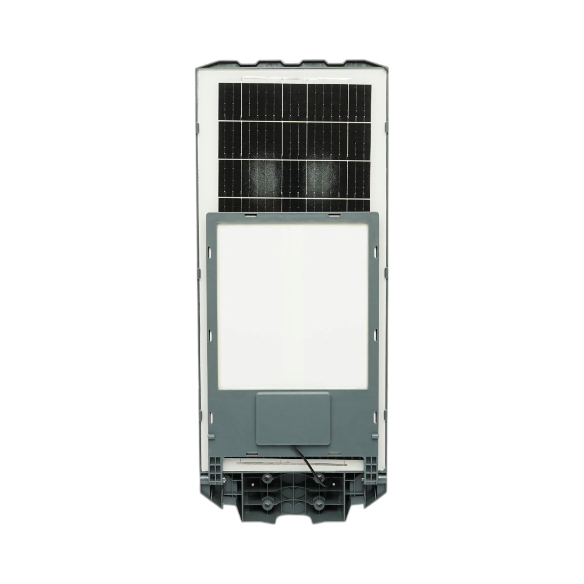 Lampa solara LED iluminat stradal 800W cu panou solar 40W, baterie LiFePO4 30000mAh, senzor miscare, telecomanda, prindere stalp IP65 Breckner Germany - imagine 3
