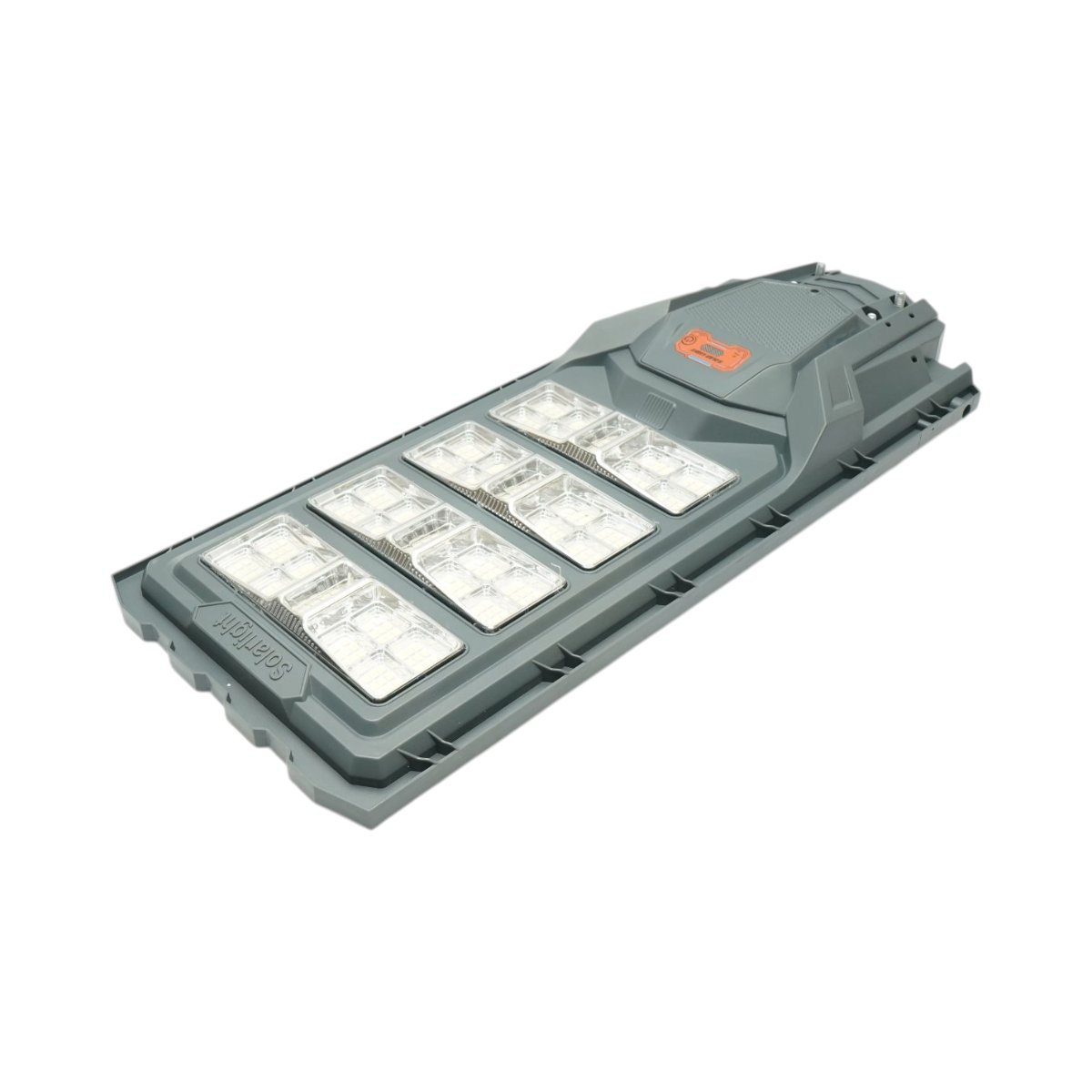 Lampa solara LED iluminat stradal 800W cu panou solar 40W, baterie LiFePO4 30000mAh, senzor miscare, telecomanda, prindere stalp IP65 Breckner Germany - imagine 9