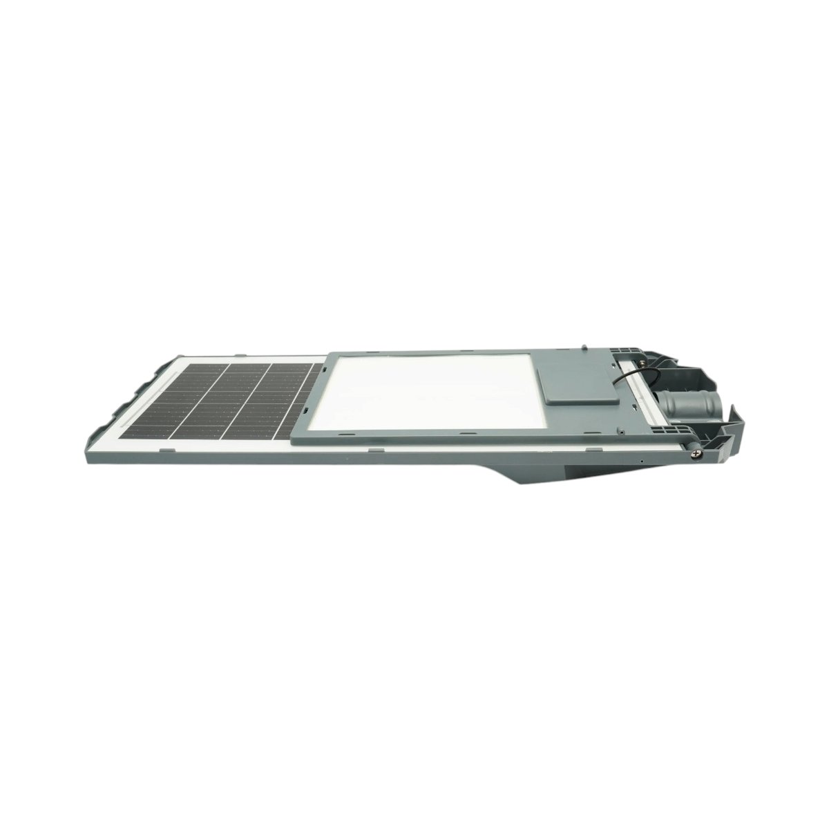 Lampa solara LED iluminat stradal 800W cu panou solar 40W, baterie LiFePO4 30000mAh, senzor miscare, telecomanda, prindere stalp IP65 Breckner Germany - imagine 7