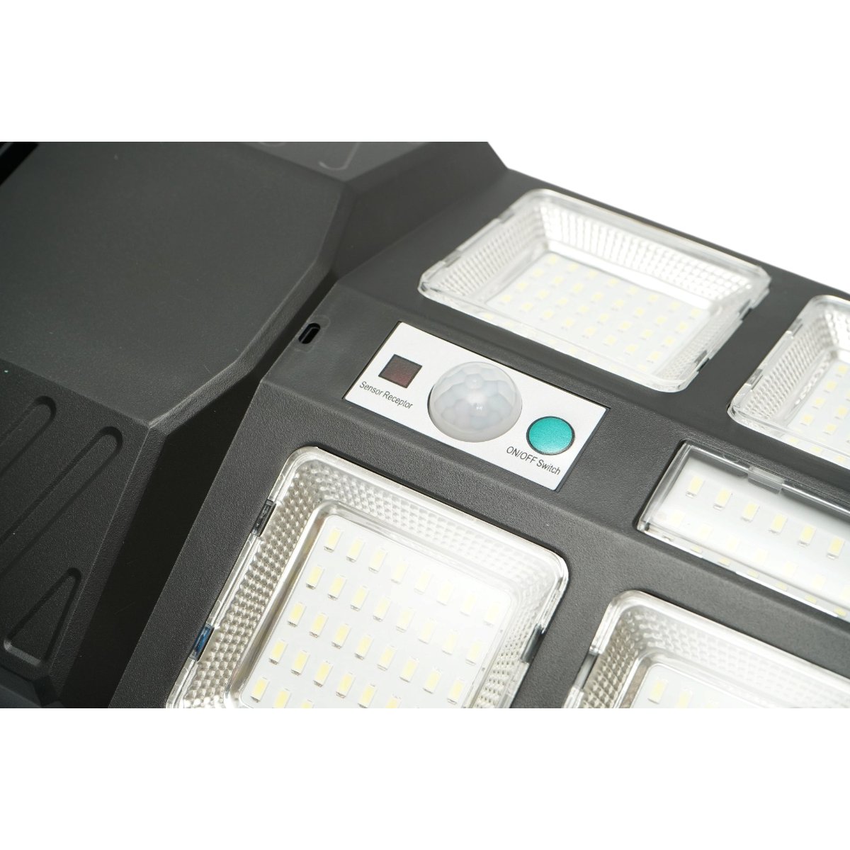 Lampa solara LED iluminat stradal 200W cu panou solar 12W, baterie LiFePO4 8000mAh, senzor miscare, telecomanda, prindere stalp IP67 Breckner Germany - imagine 10
