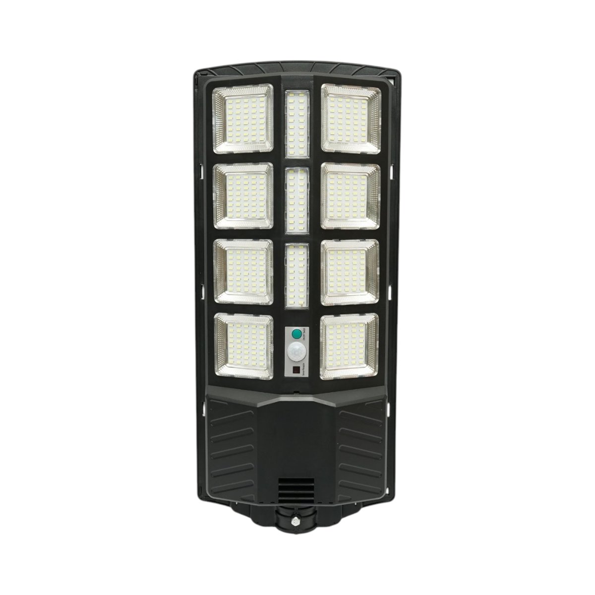 Lampa solara LED iluminat stradal 200W cu panou solar 12W, baterie LiFePO4 8000mAh, senzor miscare, telecomanda, prindere stalp IP67 Breckner Germany - imagine 2