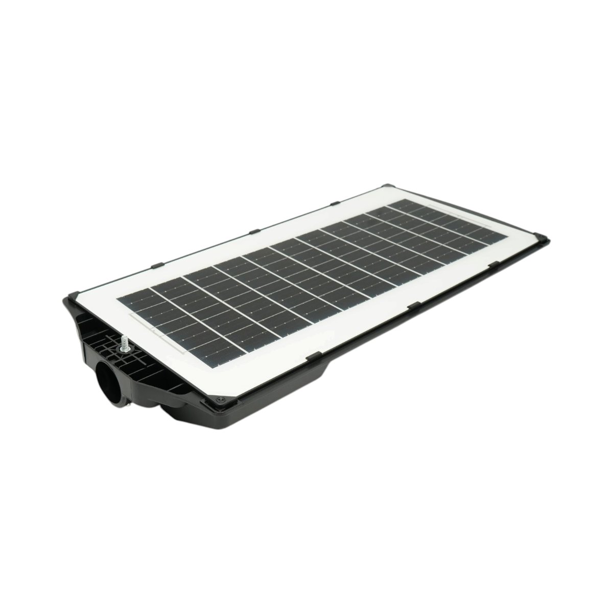 Lampa solara LED iluminat stradal 200W cu panou solar 12W, baterie LiFePO4 8000mAh, senzor miscare, telecomanda, prindere stalp IP67 Breckner Germany - imagine 6