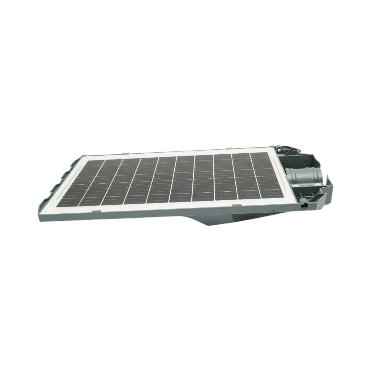 Lampa solara LED iluminat stradal 200W cu panou solar 17W, baterie LiFePO4 10000mAh, senzor miscare, telecomanda, prindere stalp IP65 Breckner Germany - imagine 7