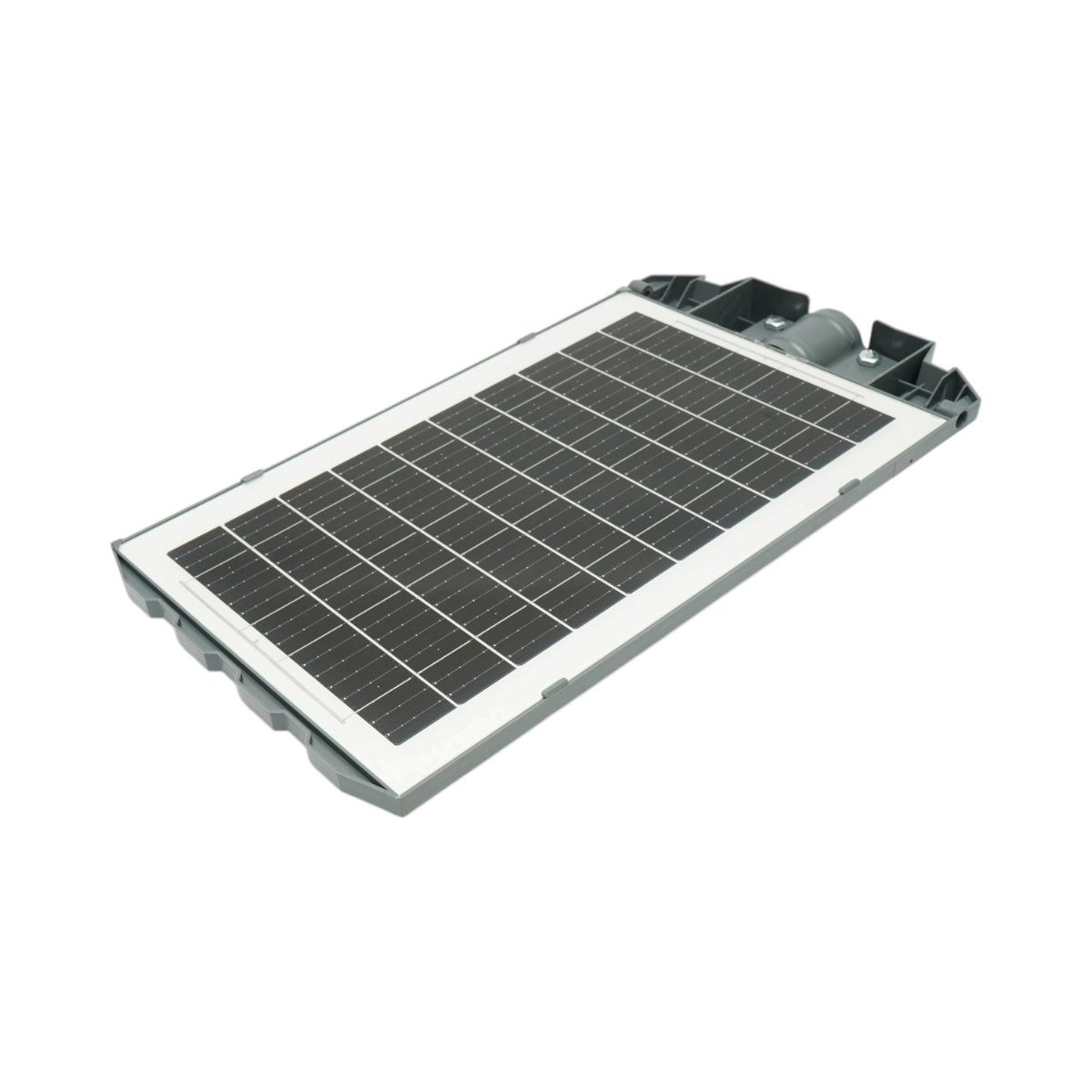 Lampa solara LED iluminat stradal 200W cu panou solar 17W, baterie LiFePO4 10000mAh, senzor miscare, telecomanda, prindere stalp IP65 Breckner Germany - imagine 6
