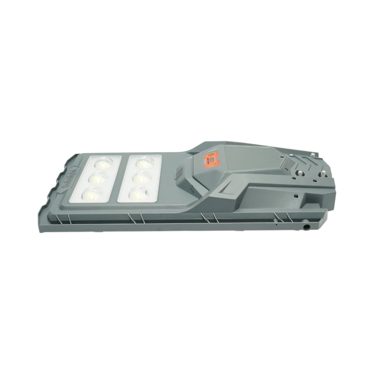 Lampa solara LED iluminat stradal 200W cu panou solar 17W, baterie LiFePO4 10000mAh, senzor miscare, telecomanda, prindere stalp IP65 Breckner Germany - imagine 9