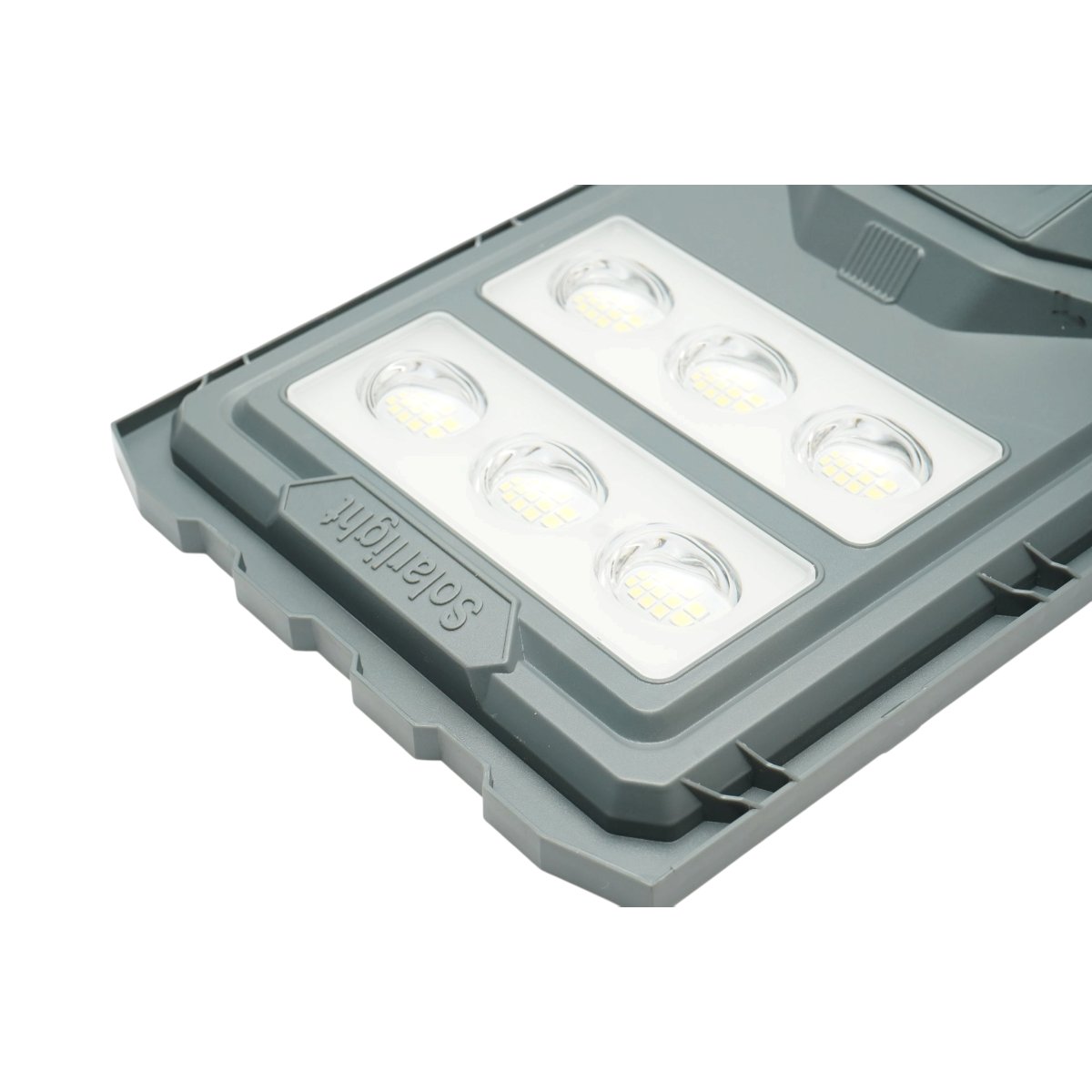 Lampa solara LED iluminat stradal 200W cu panou solar 17W, baterie LiFePO4 10000mAh, senzor miscare, telecomanda, prindere stalp IP65 Breckner Germany - imagine 11