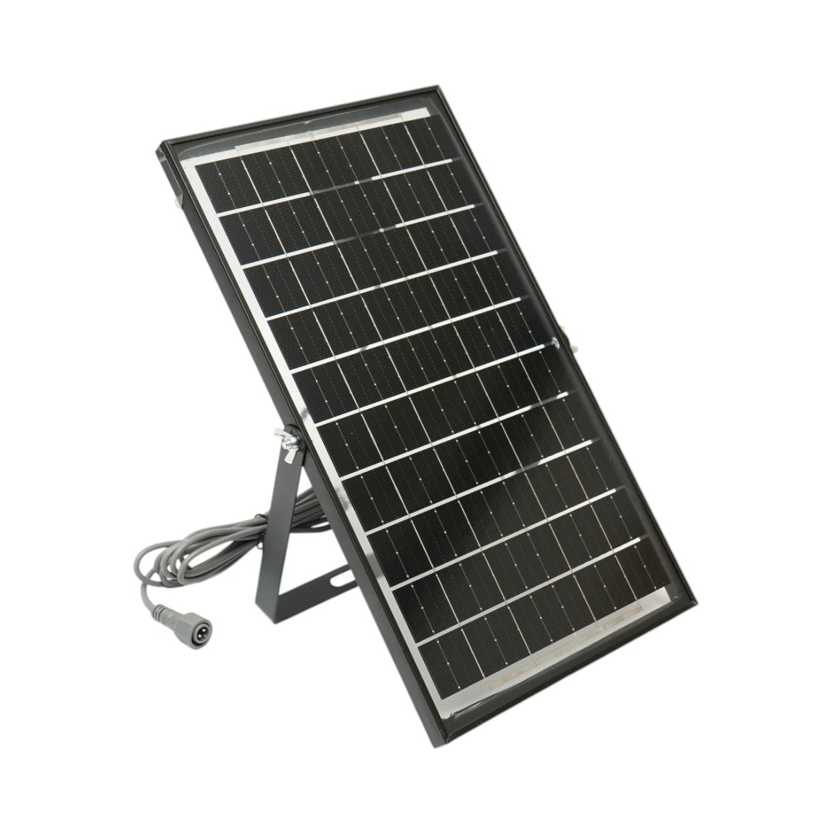Proiector LED 200W, 6500K cu panou solar bifacial 20W, baterie LiFePO4 10000mAh si telecomanda IP66 Breckner Germany - imagine 10