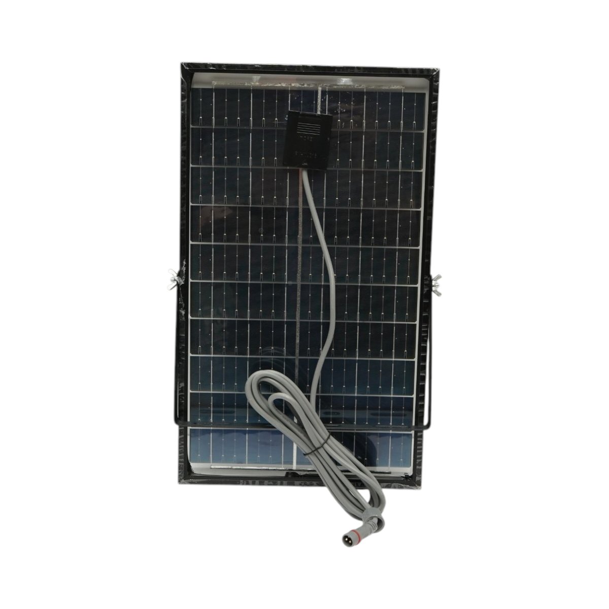 Proiector LED 300W, 6500K cu panou solar bifacial 30W, baterie LiFePO4 15000mAh si telecomanda IP66 Breckner Germany - imagine 11