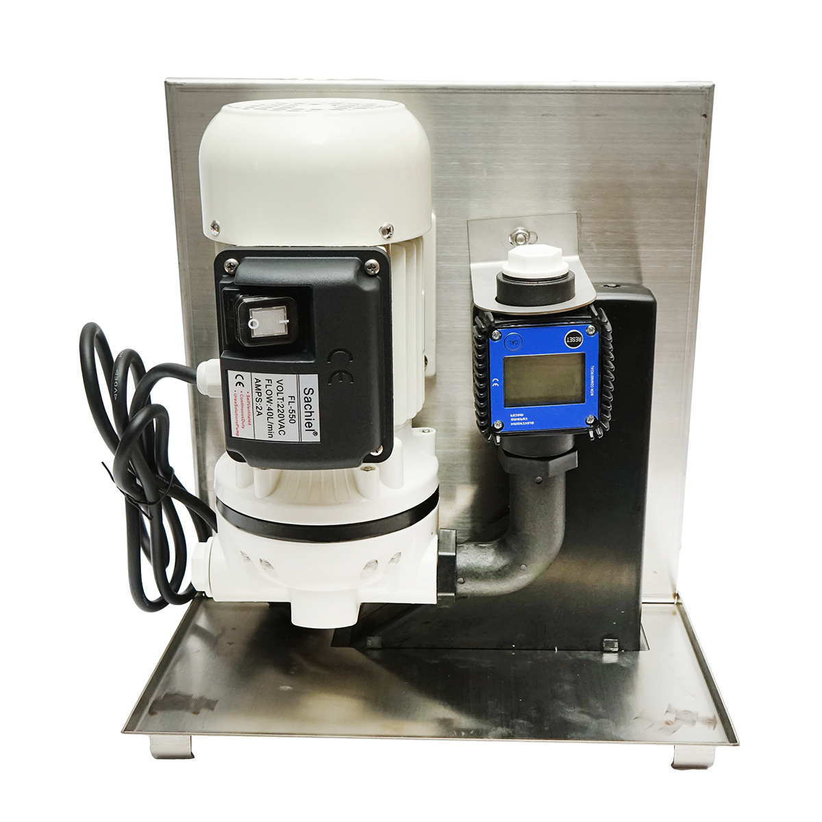 Pompa transfer solutie uree 220V, 440W 40L/min cu furtun si pistol - imagine 4