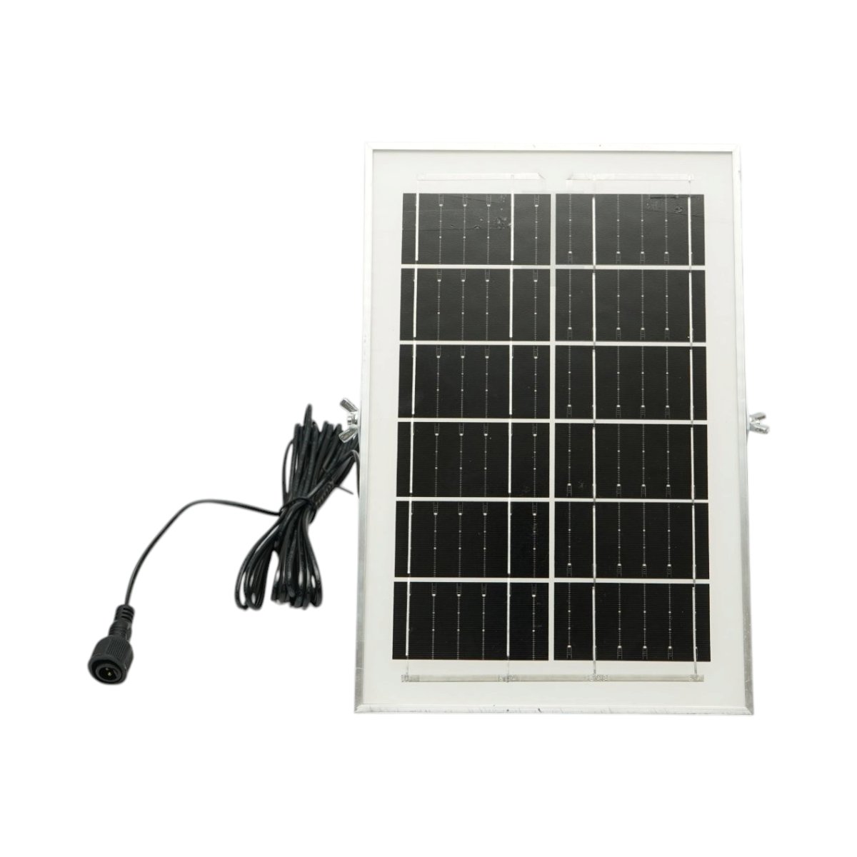 Proiector LED 60W, 6500K cu panou solar 6W, baterie LiFePO4 5000mAh si telecomanda IP67 Breckner Germany - imagine 6