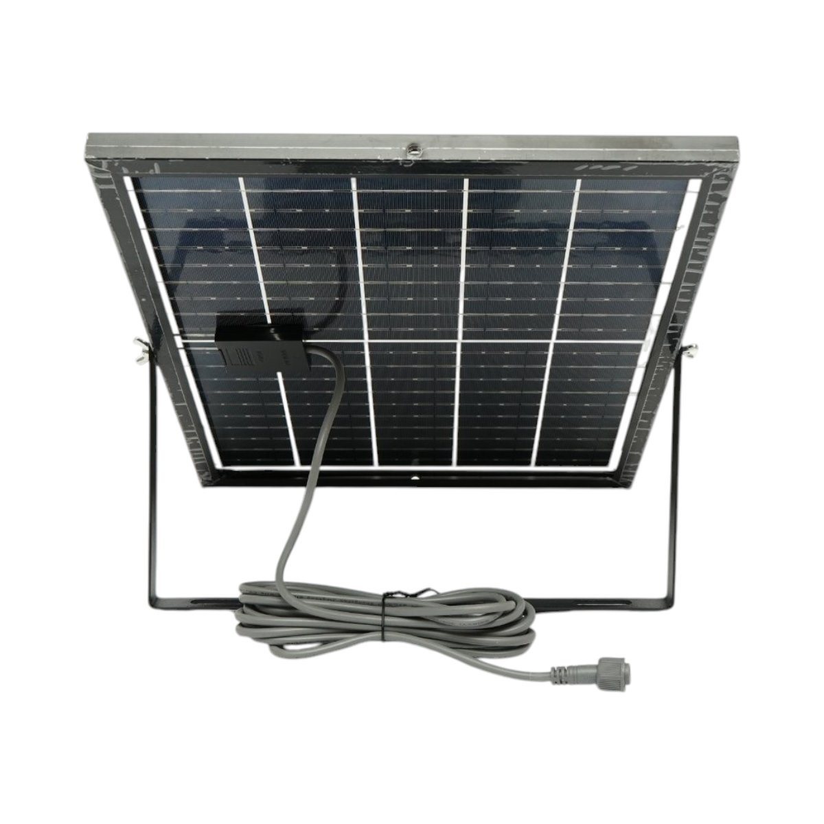 Proiector LED 400W, 6500K cu panou solar bifacial 40W, baterie LiFePO4 20000mAh si telecomanda IP66 Breckner Germany - imagine 12