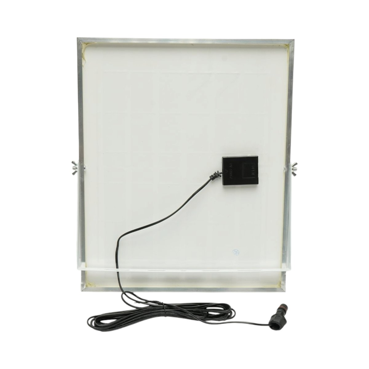Plafoniera solara LED 200W, 6500K cu panou solar 12W, baterie LiFePO4 5400mAh, senzor miscare si telecomanda IP65 Breckner Germany - imagine 12