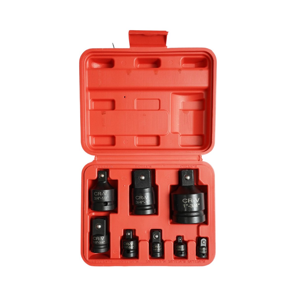 Trusa adaptoare de impact chei tubulare cu patrat 1/4, 3/8, 1/2, 3/4, 1 inch Cr-V 8 piese Breckner Germany - imagine 2