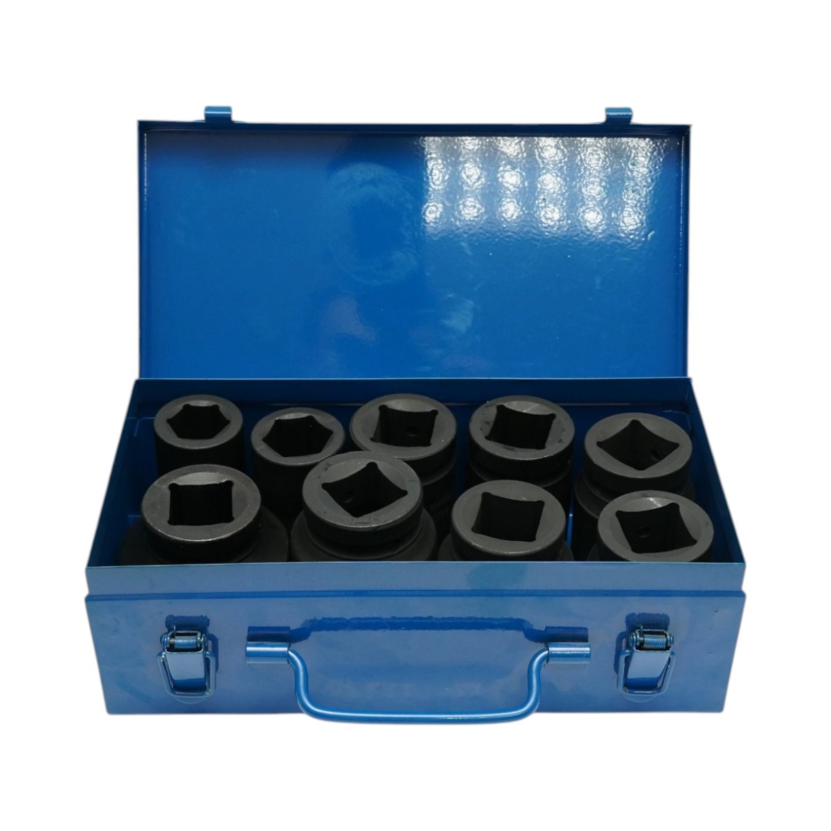 Trusa chei tubulare de impact 24-50mm, patrat 1 inch Cr-Mo 9 piese Breckner Germany