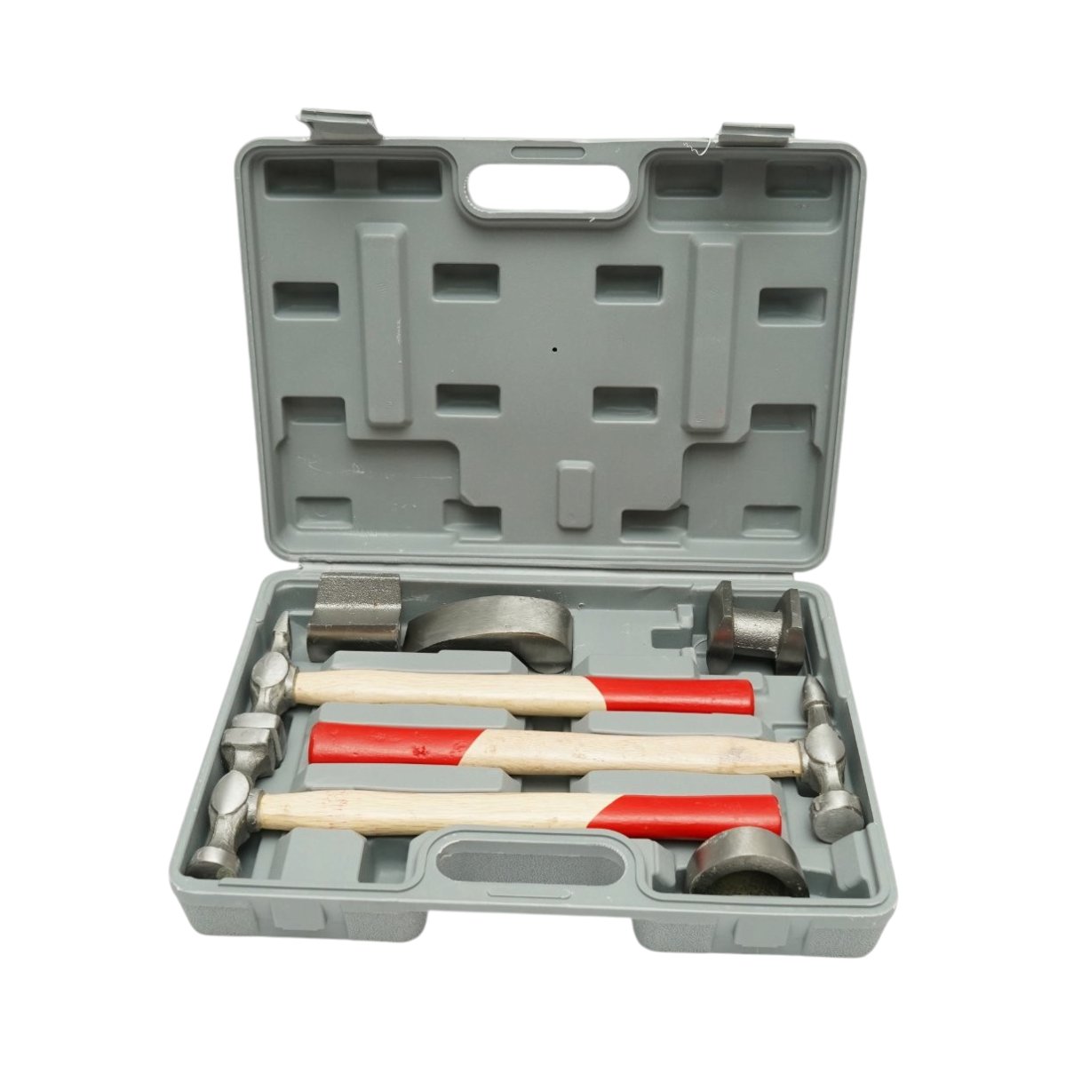 Trusa tinichigerie auto cu ciocane si nicovale 7 piese Breckner Germany - imagine 2