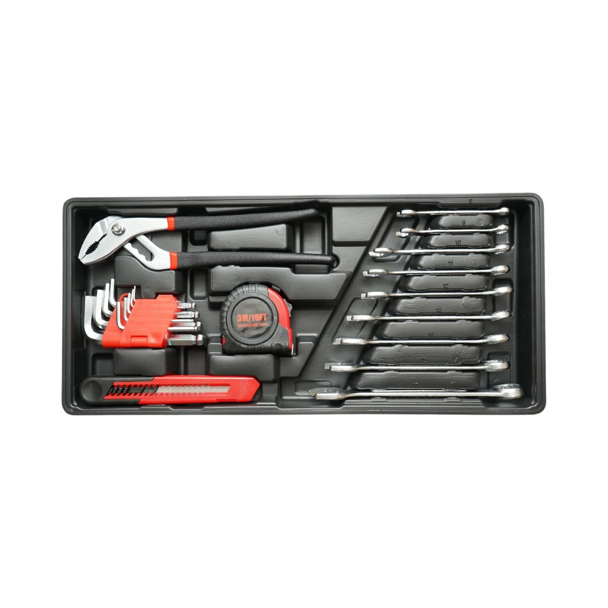 Trusa scule profesionala metalica rabatabila 5 nivele 168 piese Cr-V Breckner Germany - imagine 6