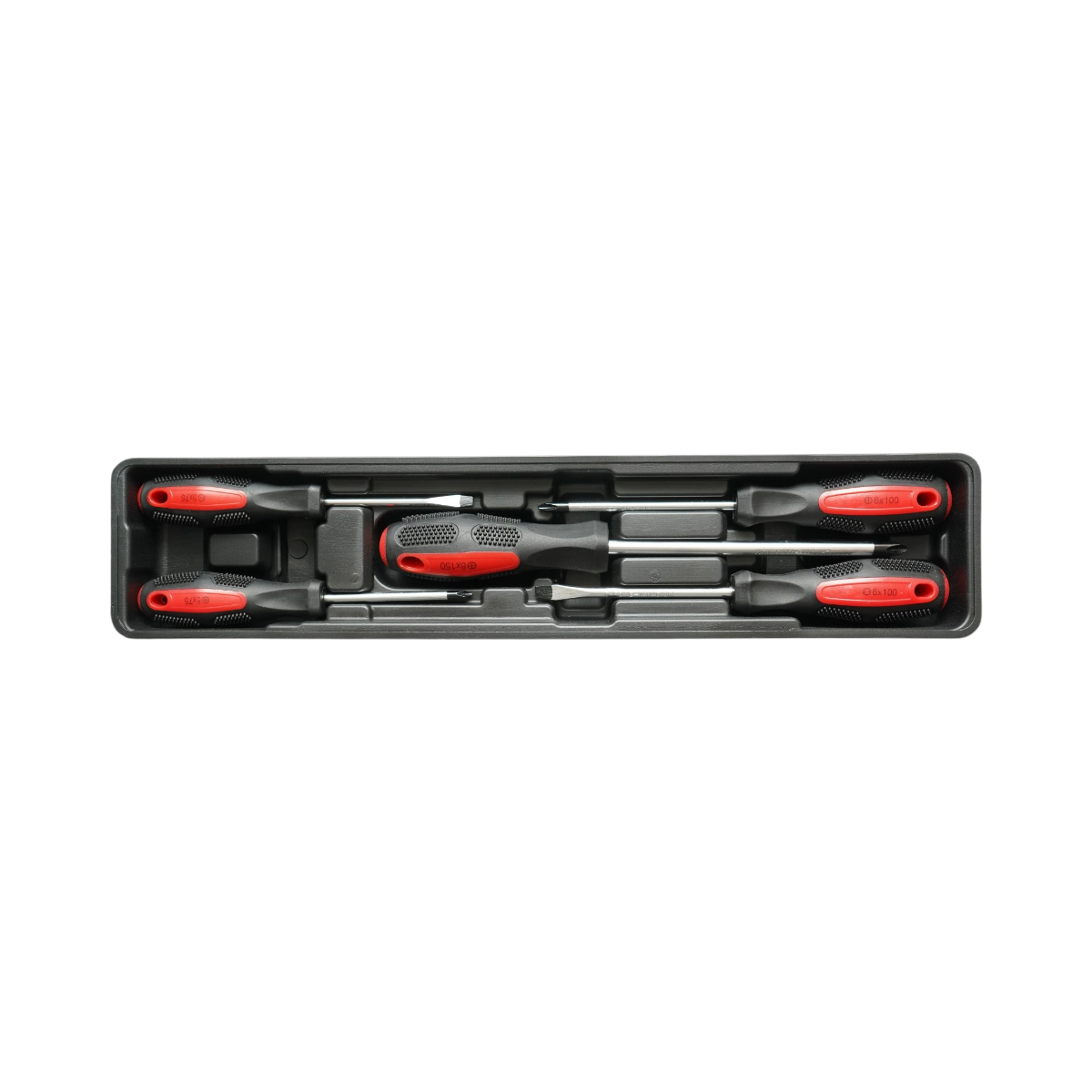 Trusa scule profesionala metalica rabatabila 5 nivele 168 piese Cr-V Breckner Germany - imagine 10