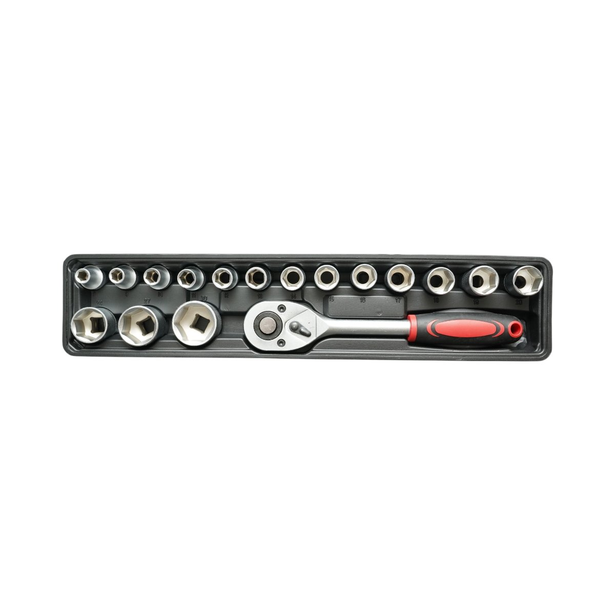 Trusa scule profesionala metalica rabatabila 5 nivele 168 piese Cr-V Breckner Germany - imagine 7