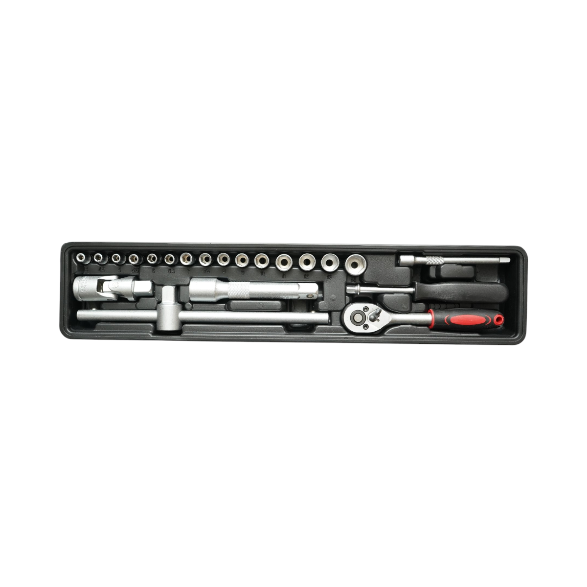 Trusa scule profesionala metalica rabatabila 5 nivele 168 piese Cr-V Breckner Germany - imagine 8