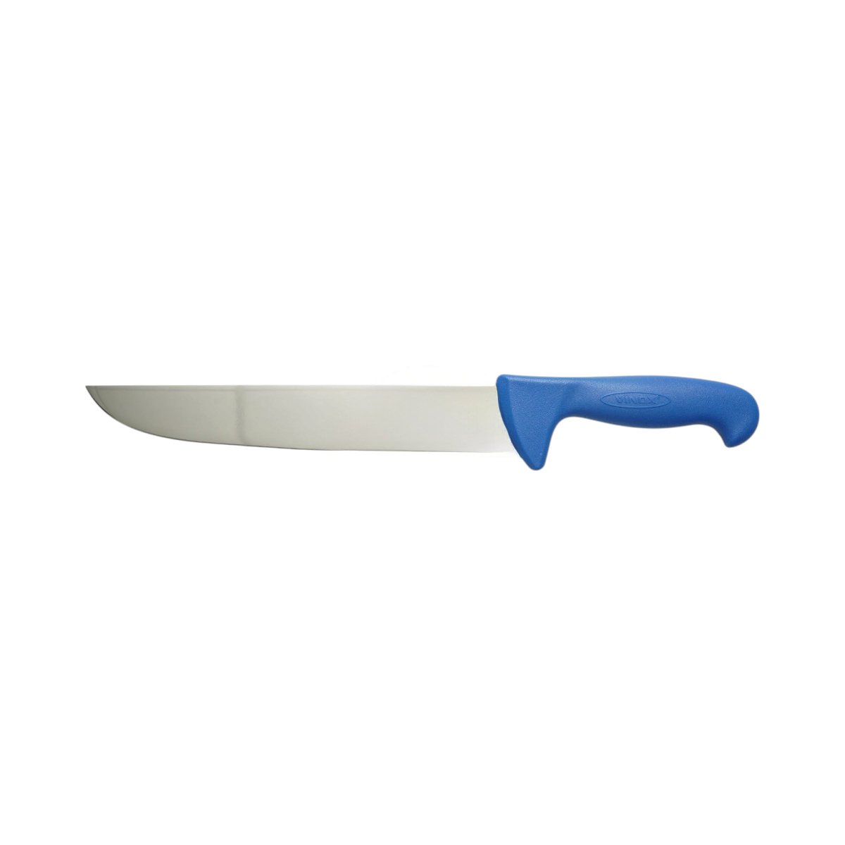 Cutit macelarie profesional 26cm, lama otel 5Cr15MoV, maner Nylon albastru Breckner Germany