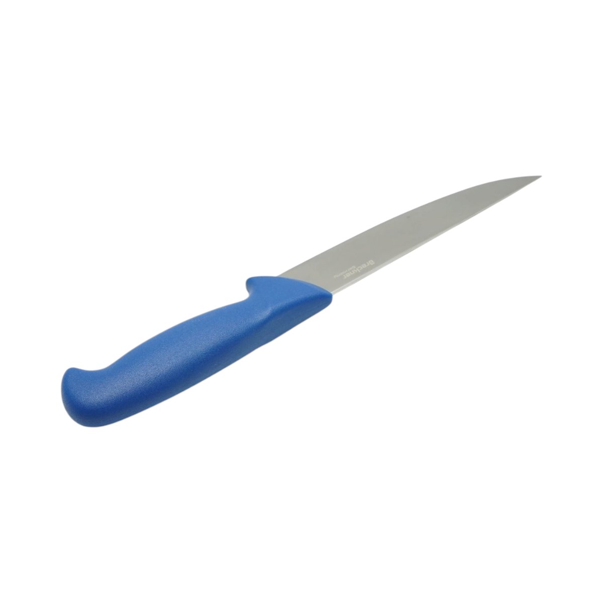 Cutit de transat si injunghiat profesional 18cm, lama otel 5Cr15MoV, maner Nylon albastru Breckner Germany - imagine 5
