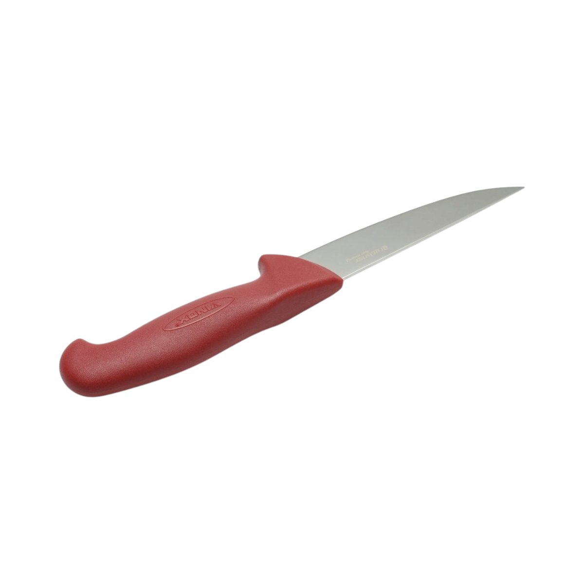 Cutit de transat si injunghiat profesional 15cm, lama otel 5Cr15MoV, maner Nylon rosu Breckner Germany - imagine 5
