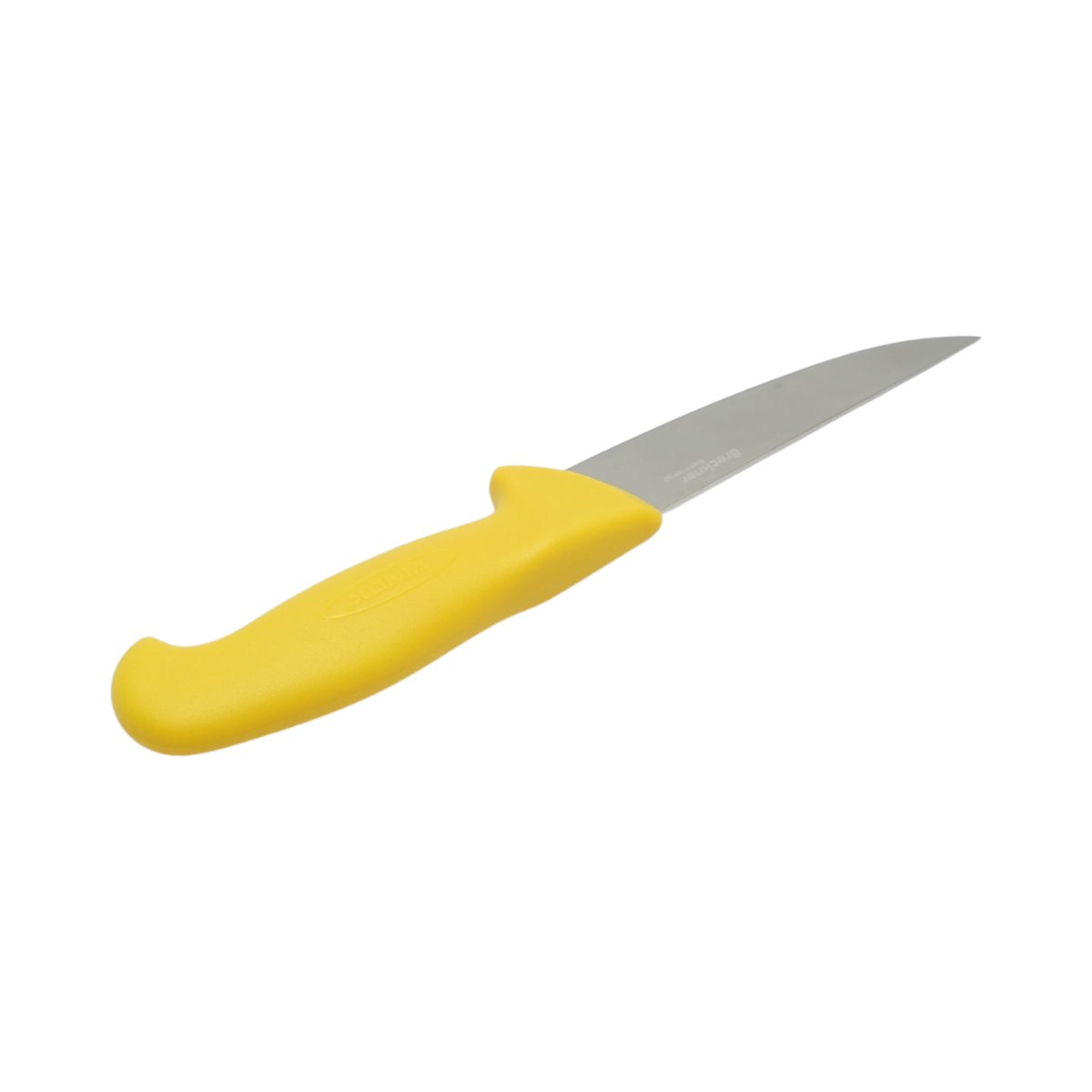 Cutit de transat si injunghiat profesional 15cm, lama otel 5Cr15MoV, maner Nylon galben Breckner Germany - imagine 5