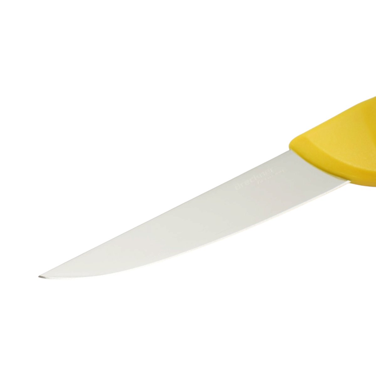 Cutit de transat si injunghiat profesional 15cm, lama otel 5Cr15MoV, maner Nylon galben Breckner Germany - imagine 6